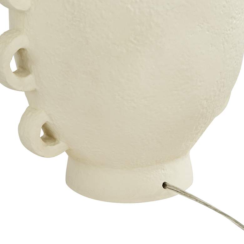 Image 7 Possini Euro Loop 31 1/2" Modern White Jar Table Lamp more views