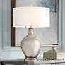 2_Possini Euro Louie 28 1/2" High Modern Luxe Mercury Glass Table Lamp