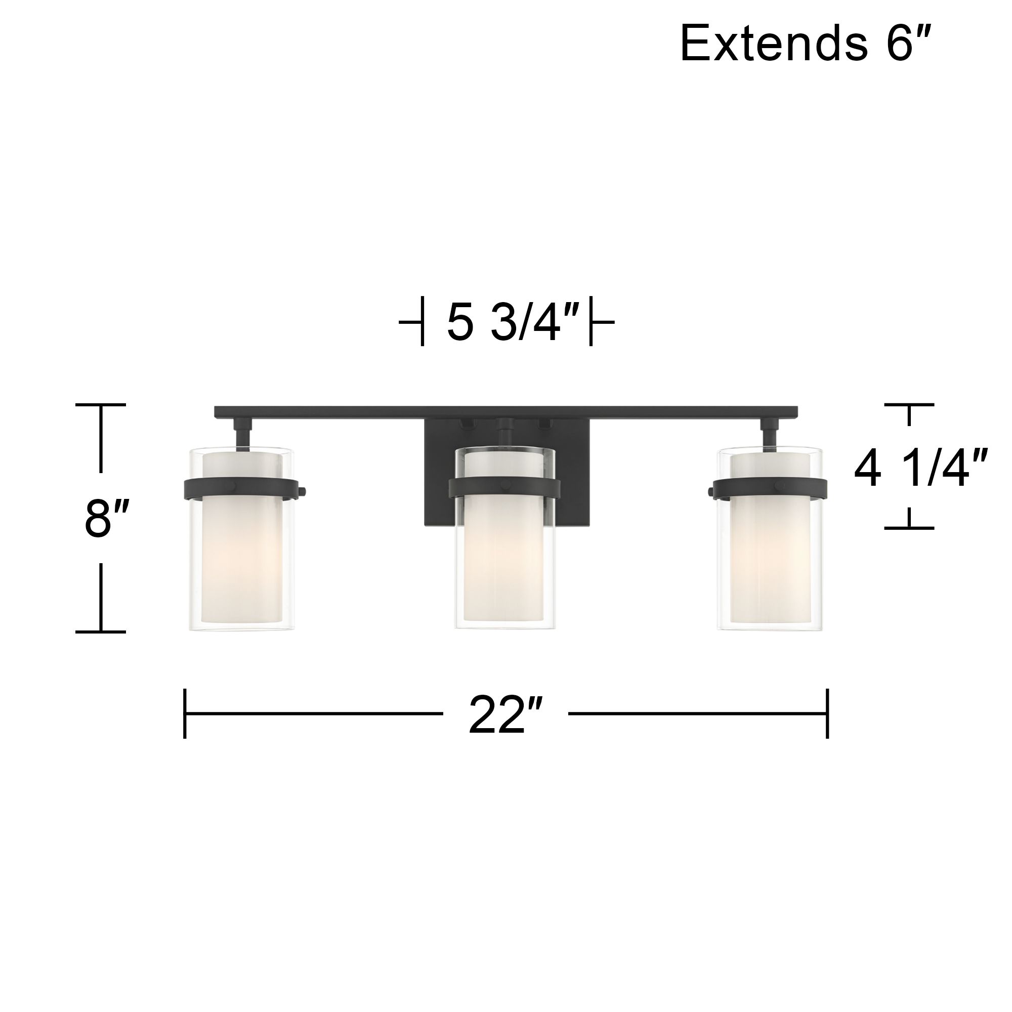 Watch A Video About the Possini Euro Lucia Matte Black 3 Light Bath Light