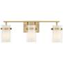 3_Possini Euro Lucia 22" Wide Soft Gold 3-Light Bath Light