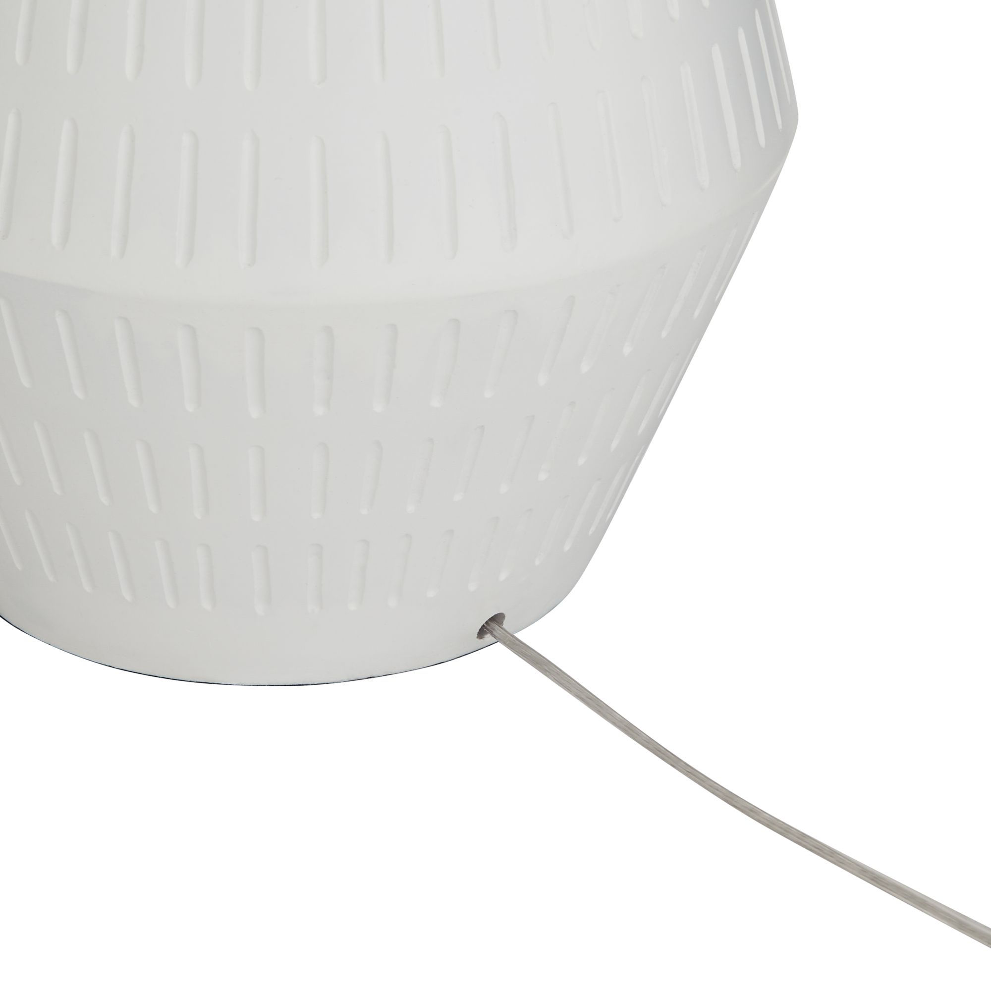 Image 7 Possini Euro Lucinda 30" Mid-Century White Modern Table Lamp more views