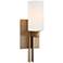 Possini Euro Ludlow 14" High Burnished Brass Wall Sconce