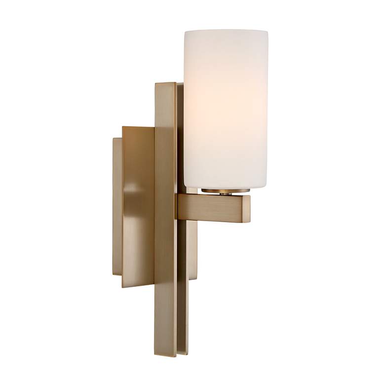 Image 6 Possini Euro Ludlow Wall Sconce Set with Uttermost Mayfair Wall Mirror more views