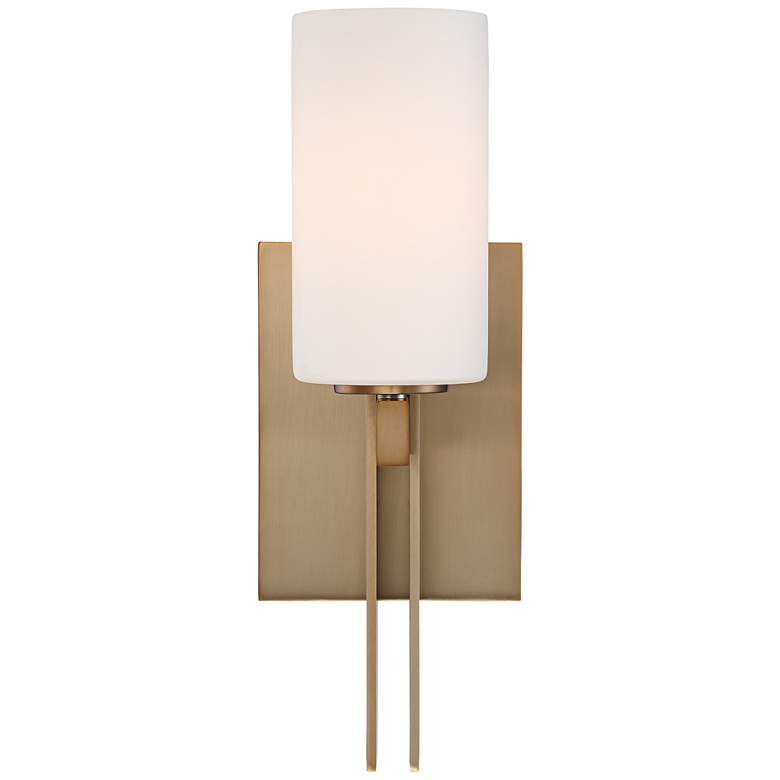 Image 7 Possini Euro Ludlow Wall Sconce Set with Uttermost Mayfair Wall Mirror more views