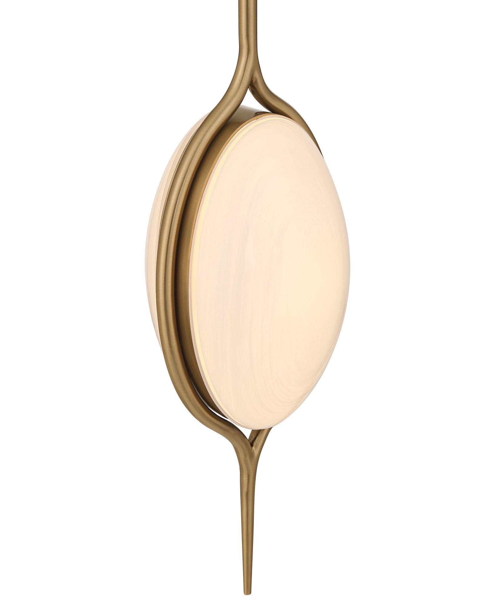 Image 4 Possini Euro Ludmila 5 3/4" Wide Matte Bronze LED Mini Pendant Light more views