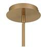 6_Possini Euro Ludmila 5 3/4" Wide Matte Bronze LED Mini Pendant Light more views