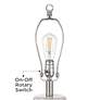 5_Possini Euro Luisa 28" High Modern Dimpled White Ceramic Table Lamp more views