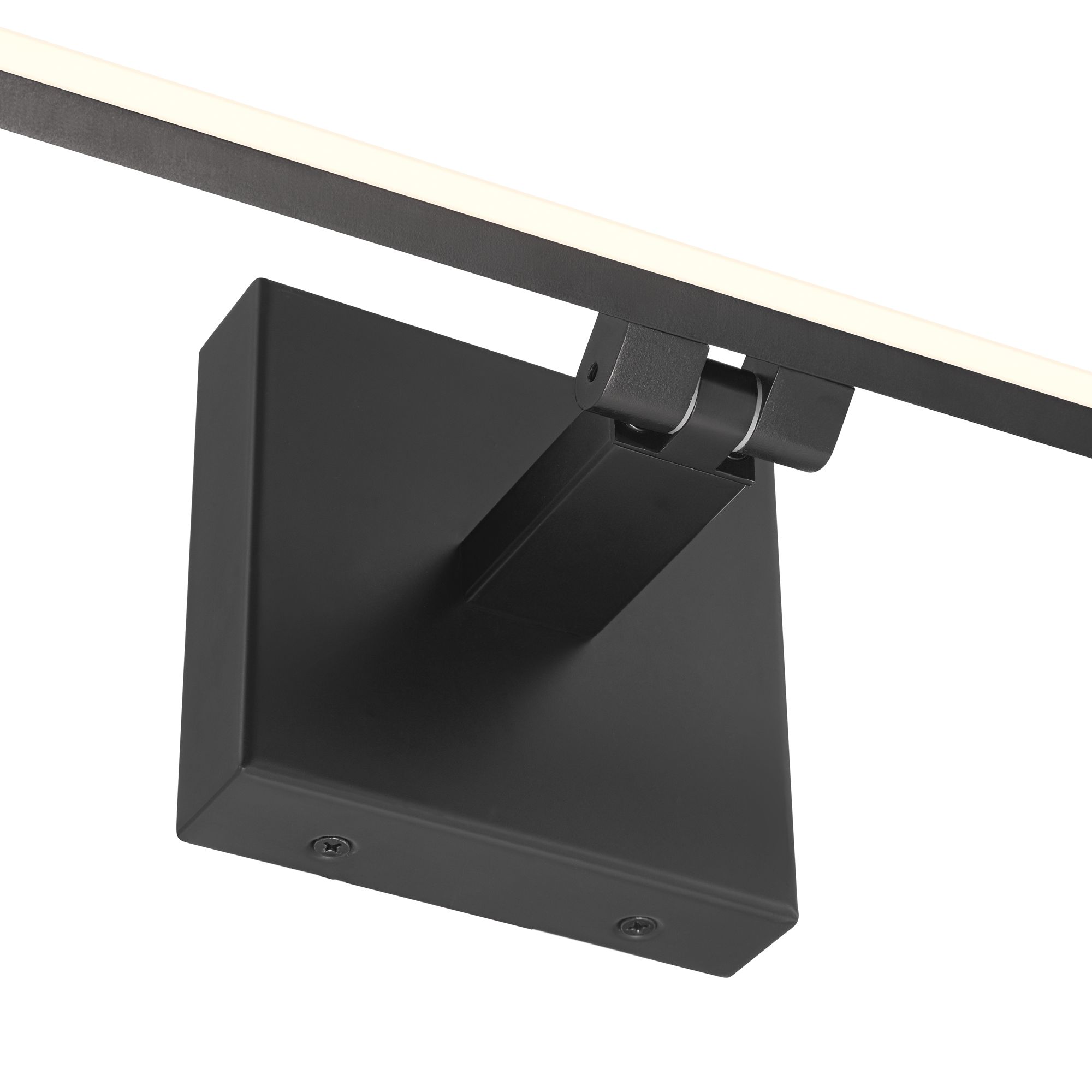 Image 3 Possini Euro Lula 24" Wide Black LED Bath Light more views