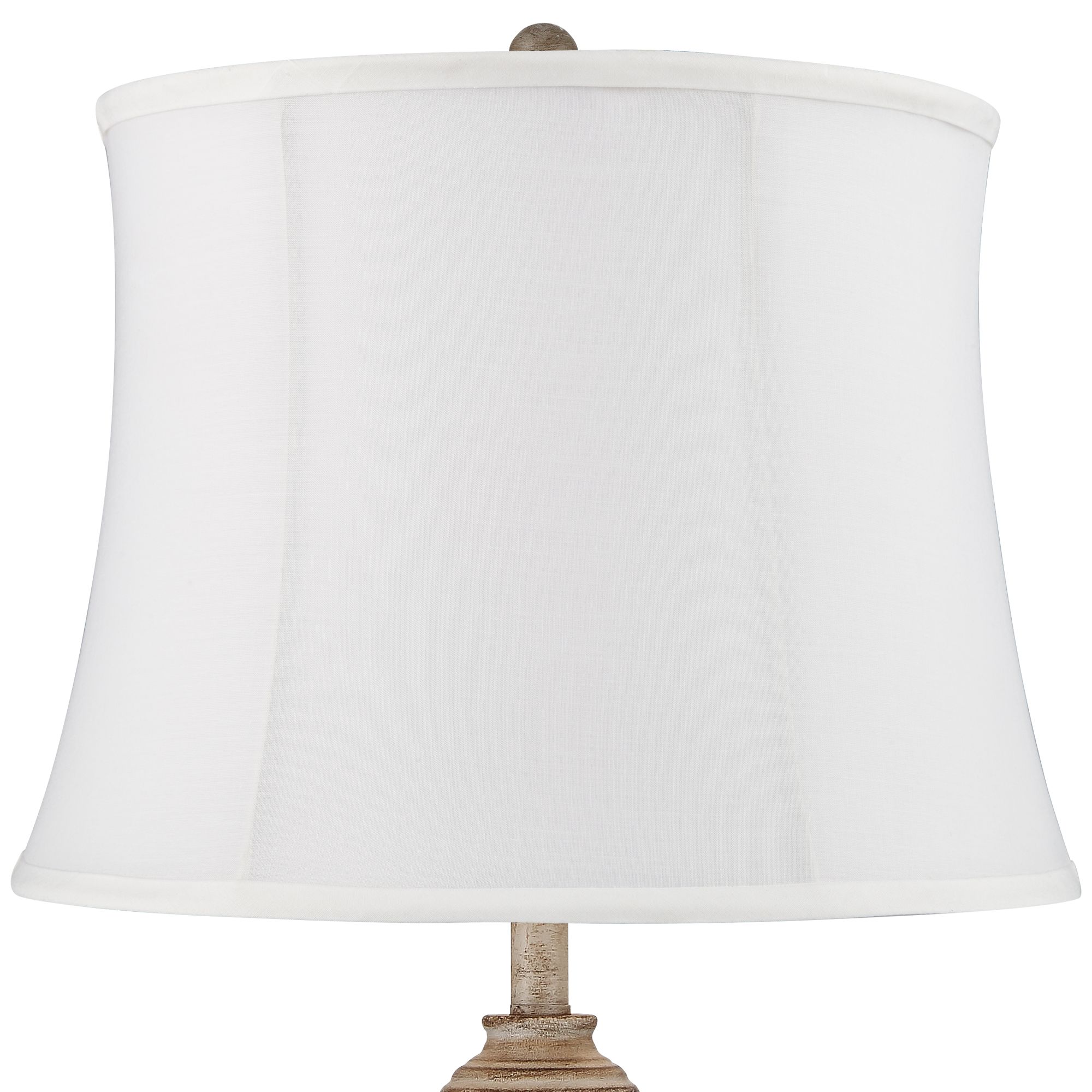 Image 2 Possini Euro Lynn 26" High Beige and White Buffet Lamps Set of 2 more views