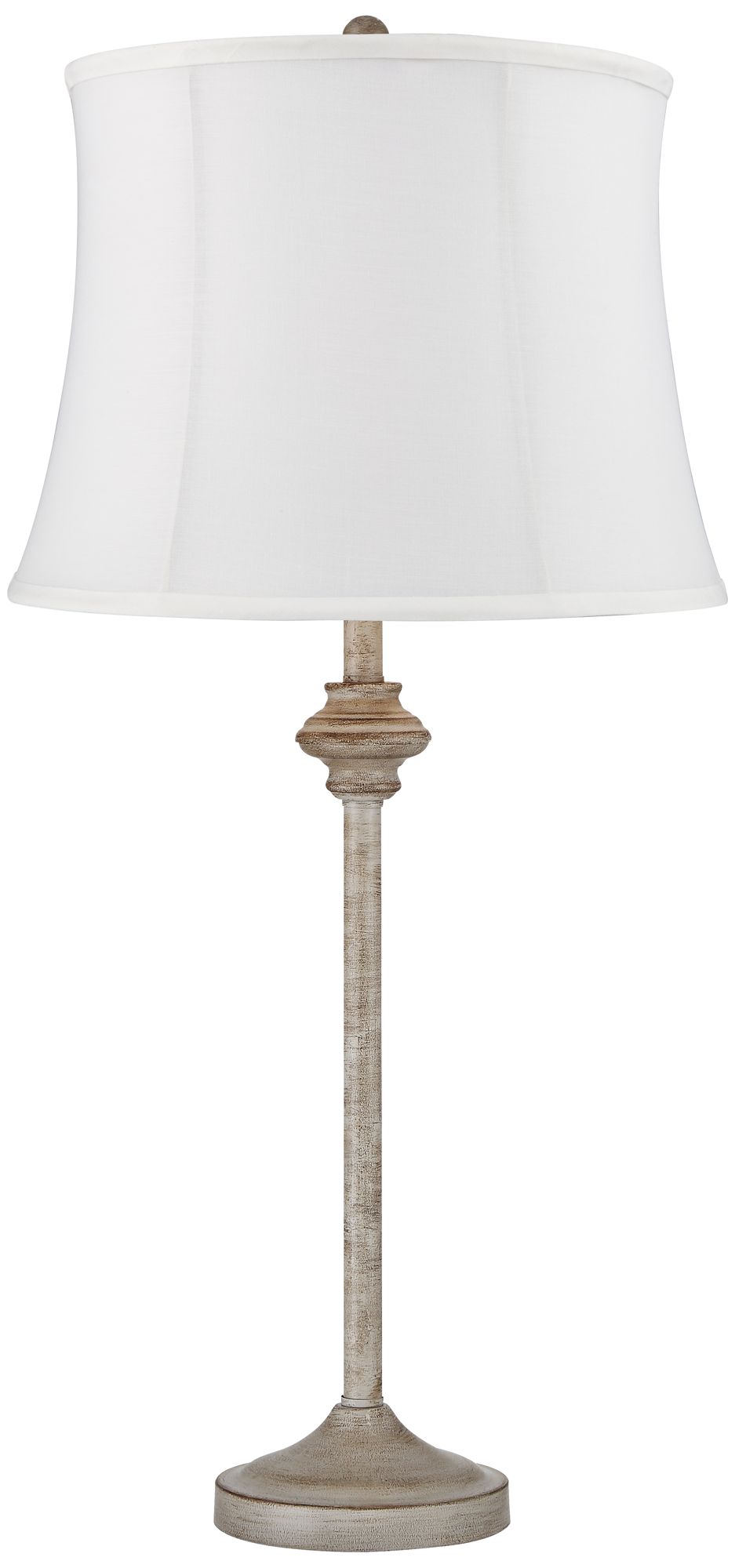 Image 6 Possini Euro Lynn 26" High Beige and White Buffet Lamps Set of 2 more views