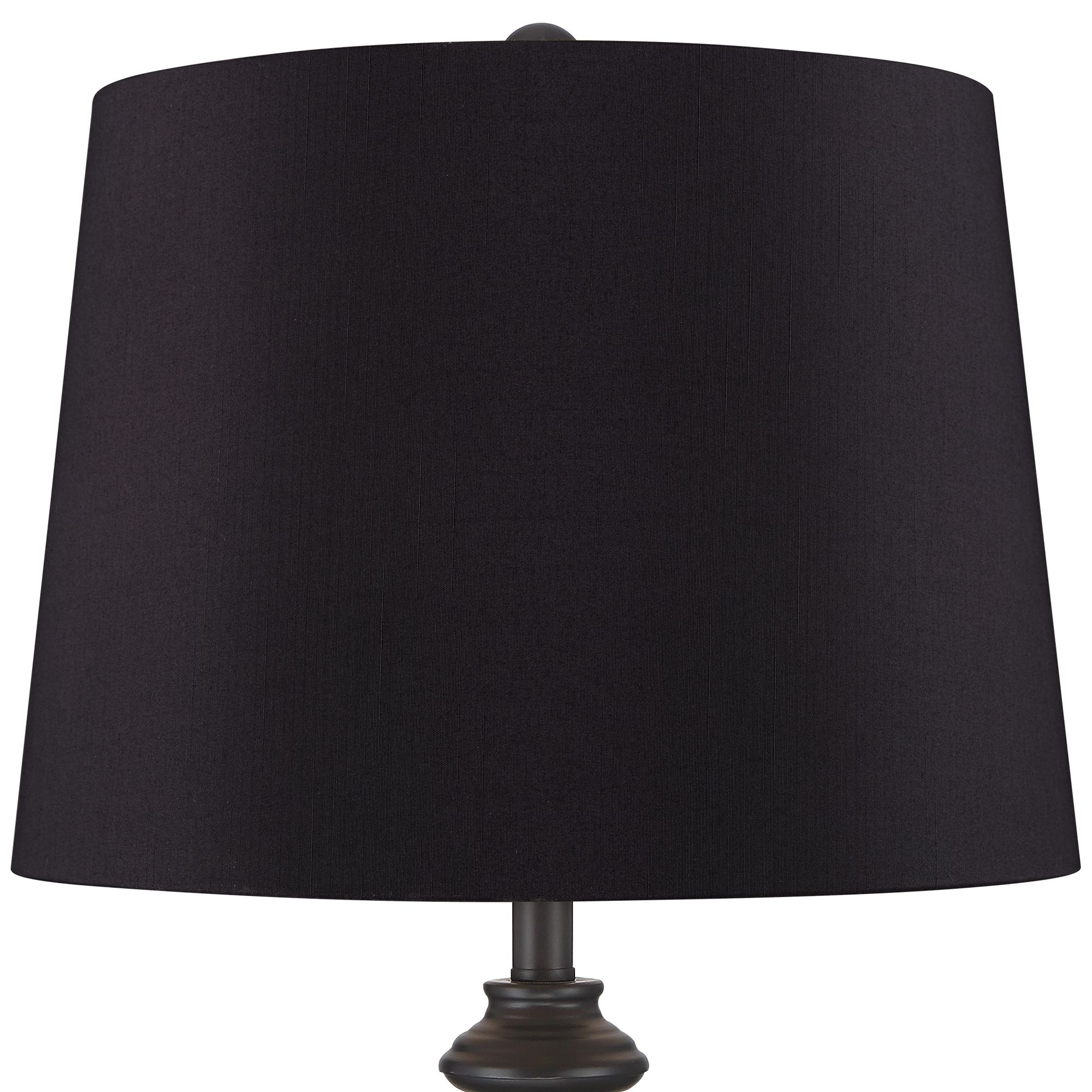 Image 2 Possini Euro Lynn 26" High Bronze Black Buffet Lamps Set of 2 more views