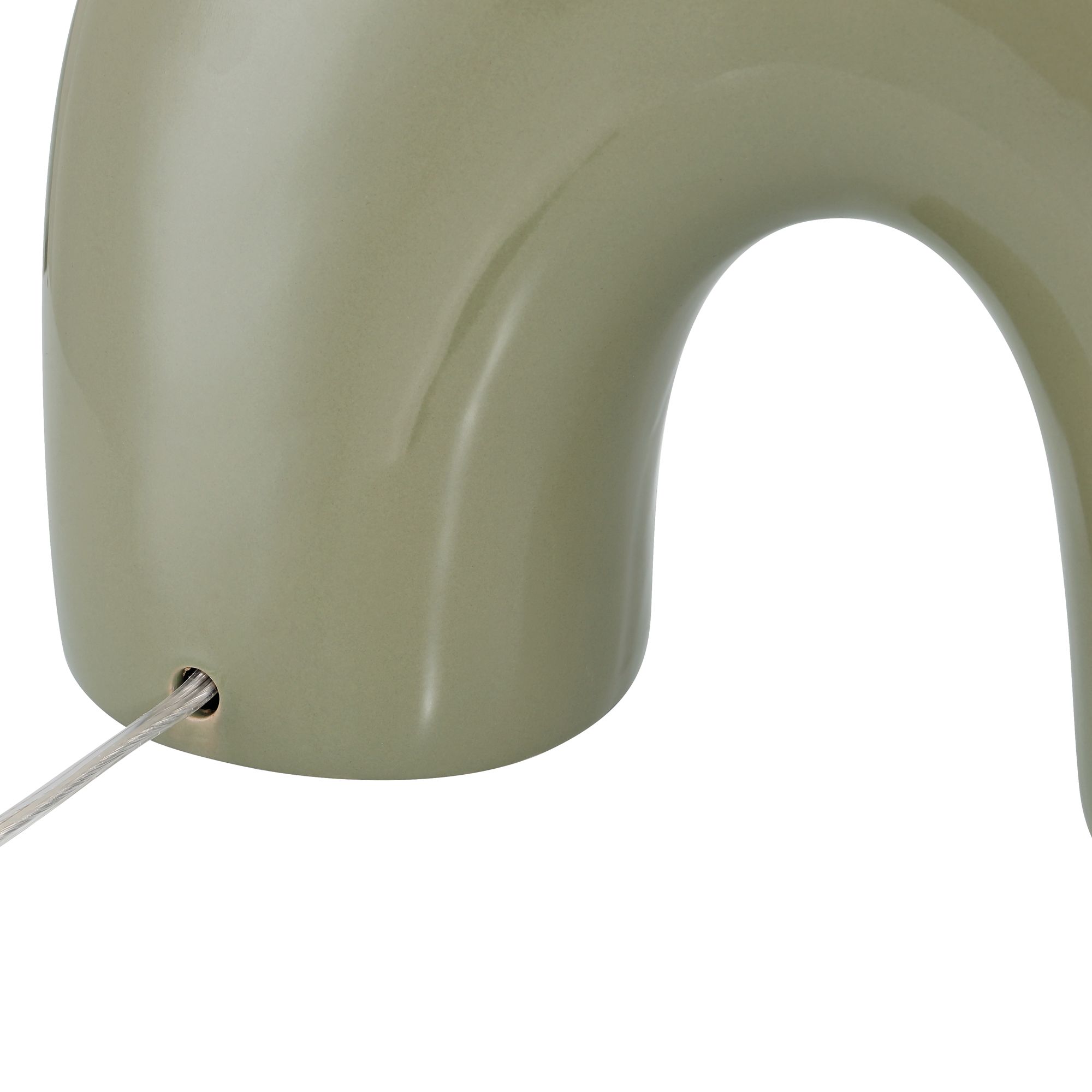 Watch A Video About the 360 Lighting Lyrah Modern Green Ceramic Table Lamp