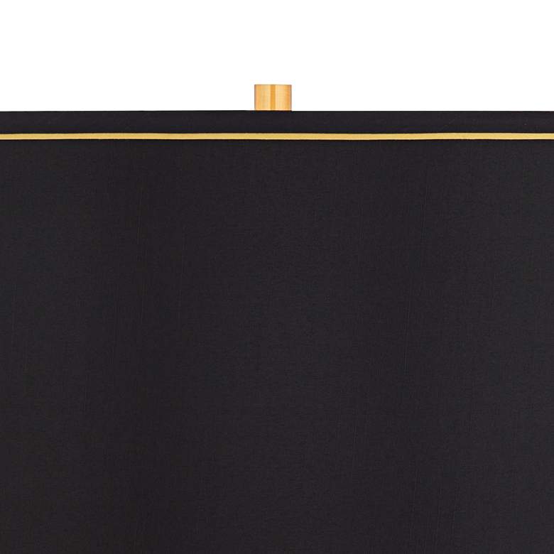 Image 3 Possini Euro Lyrical 32 1/4 inch Gold Ribbon Twist Modern Table Lamp more views