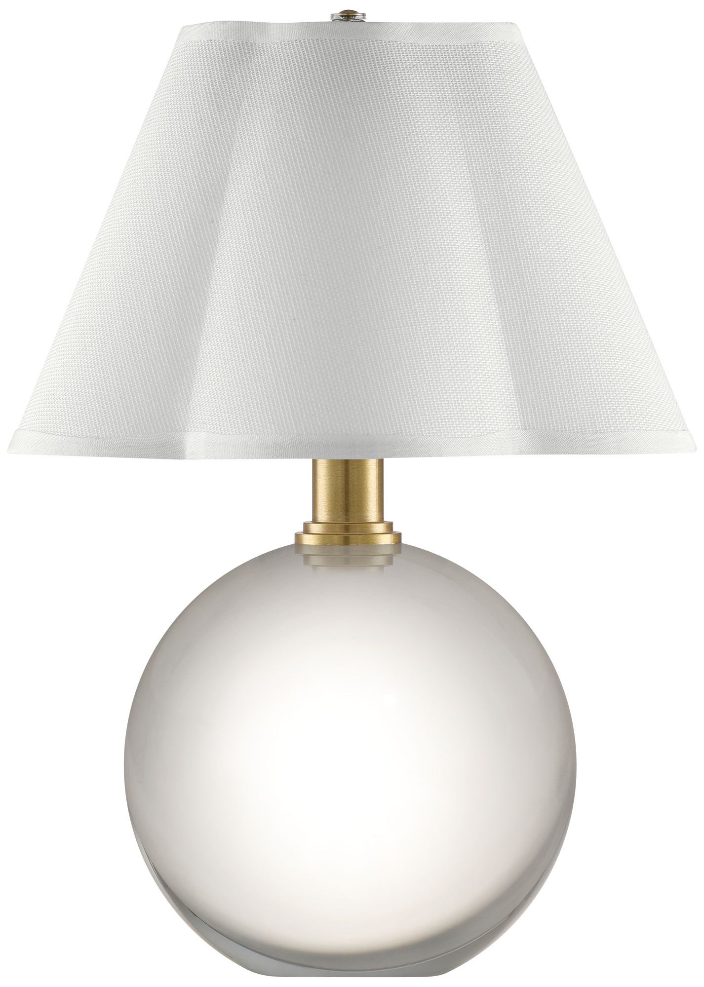 Possini Euro Maddie 10 1/4"H Clear Glass Battery Powered Accent Lamp