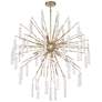 3_Possini Euro Madeleine 40" Wide Brass 14-Light Rain Modern Chandelier
