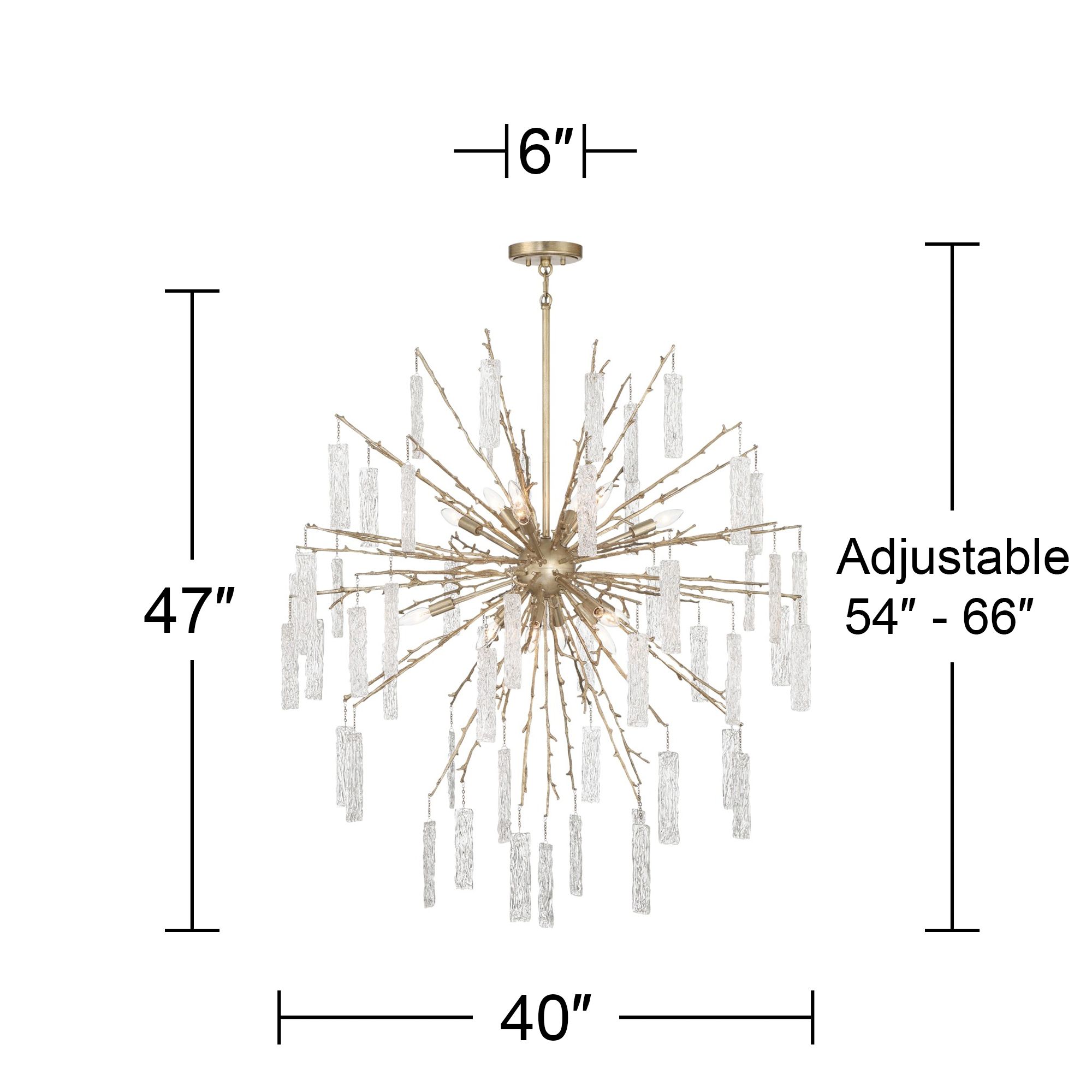 Watch A Video About the Madeleine Brass 14 Light Rain Chandelier