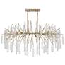 Watch A Video About the Madeleine Brass 10 Light Rain Island Pendant