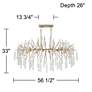 Watch A Video About the Madeleine Brass 10 Light Rain Island Pendant
