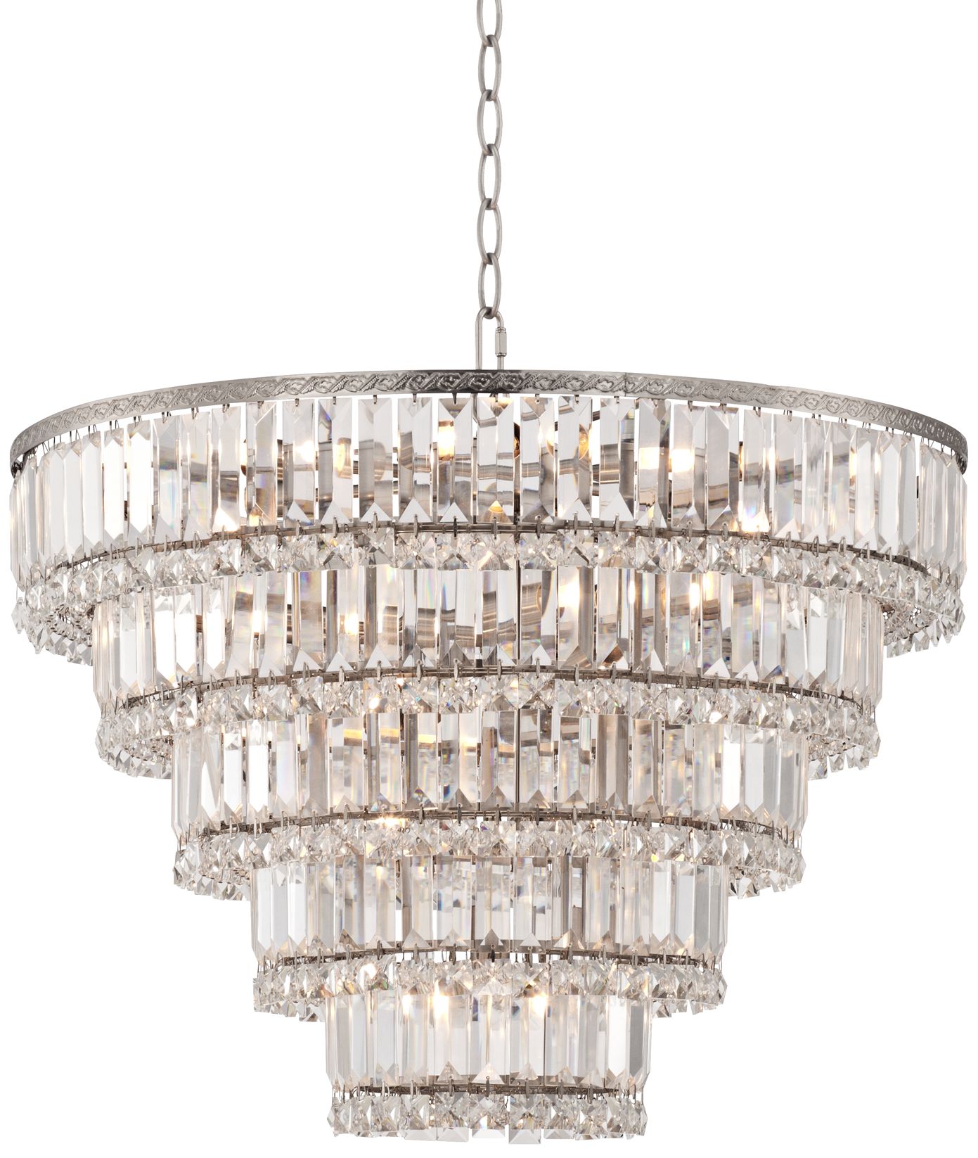 Possini Euro Magnificence 24 1/2" 15-Light Crystal Chandelier