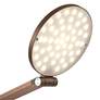Thumbnail4 of Possini Euro Magnum Adjustable Height French Bronze Task LED Floor Lamp more views