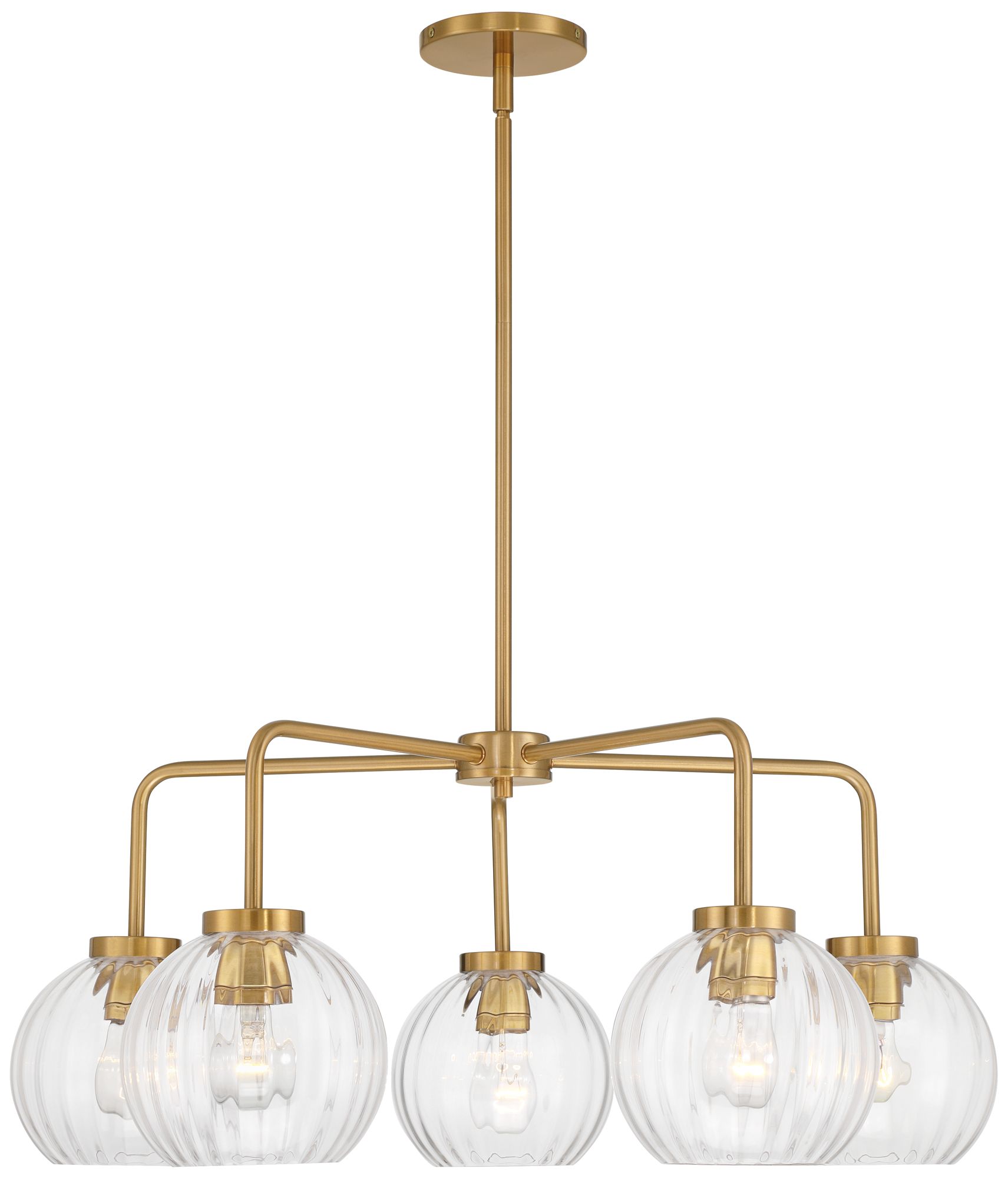 Watch A Video About the Possini Euro Mandy 30 Wide Plated Gold 5 Light Chandelier