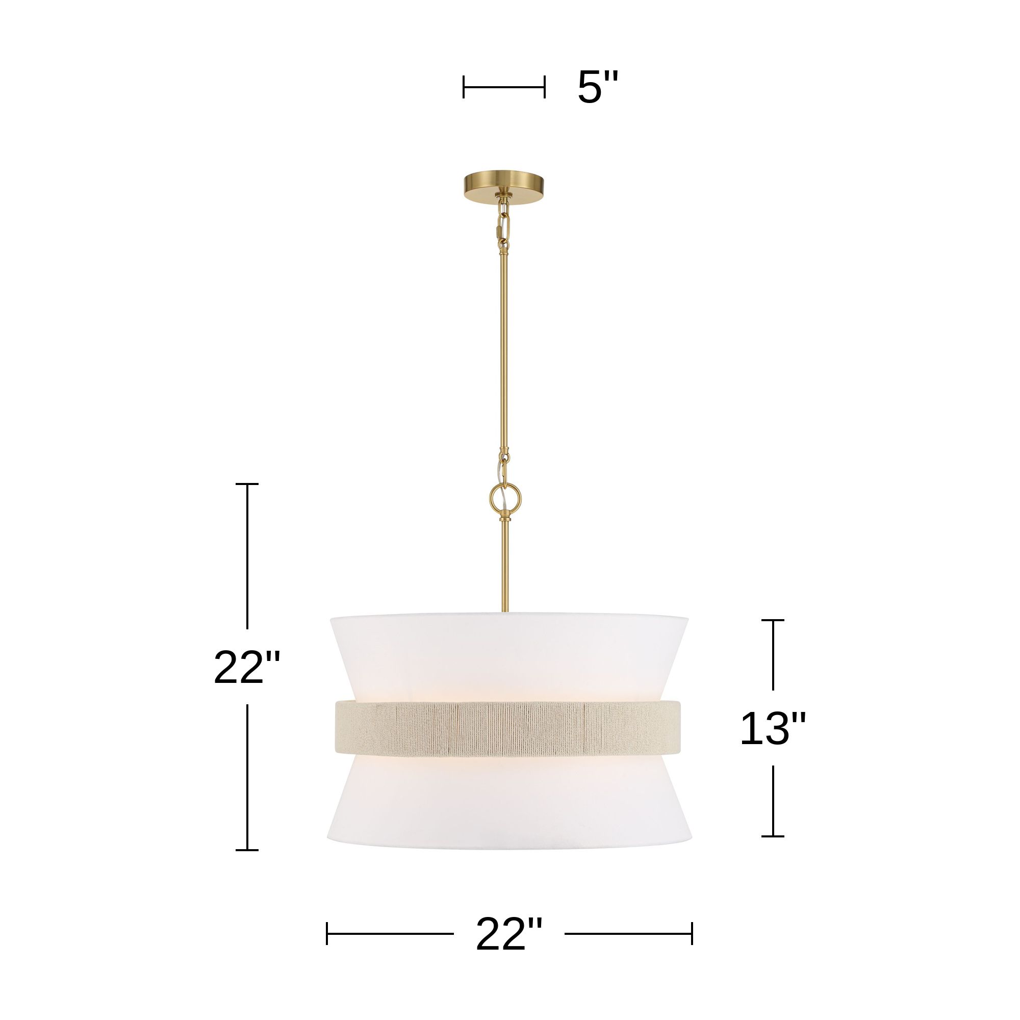 Watch A Video About the Possini Euro Manila Abaca Rope Brass 4 Light Pendant Light