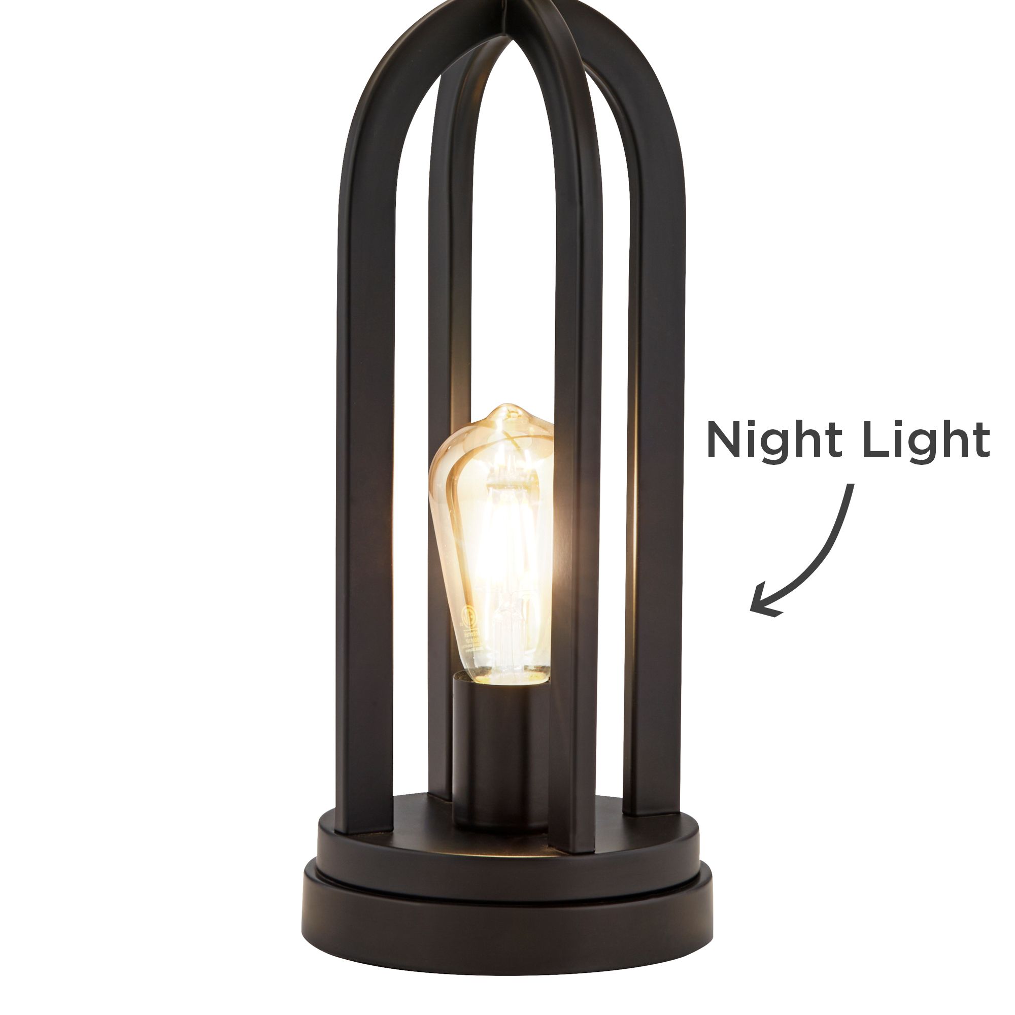 Image 6 Possini Euro Marcel 24 1/4" LED Night Light USB Table Lamps Set of 2 more views