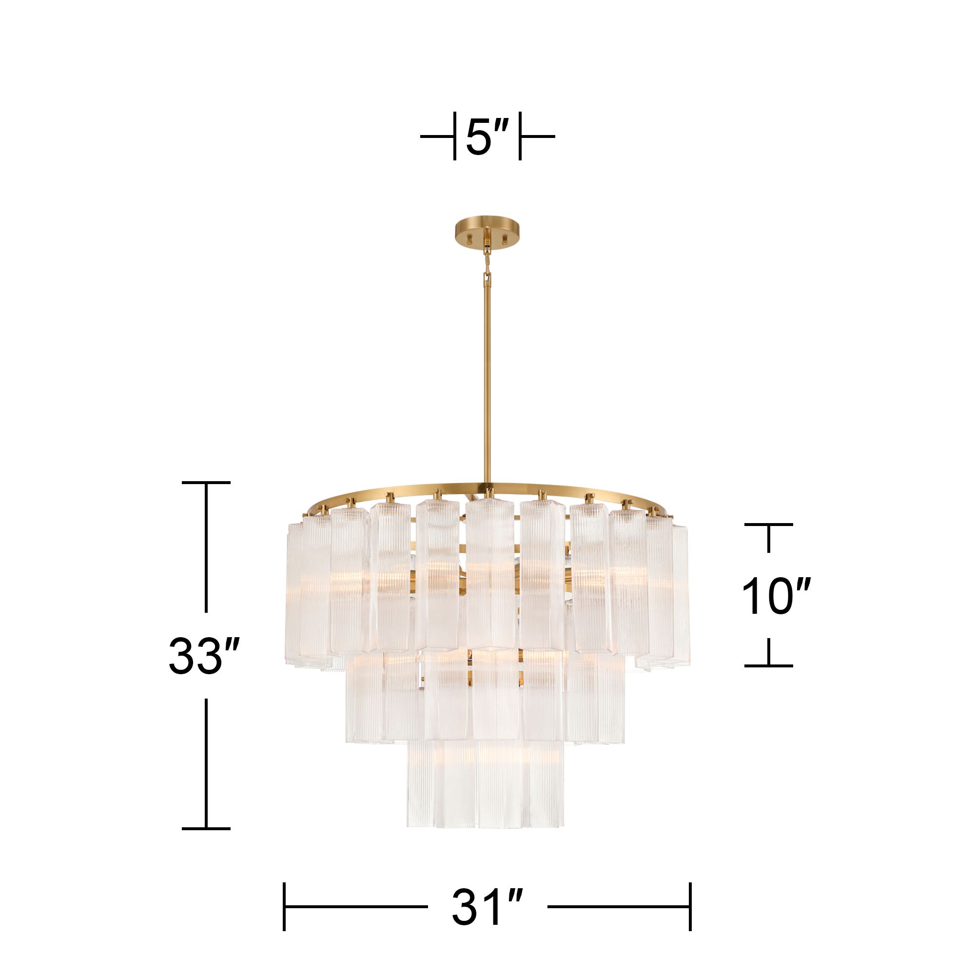 Watch A Video About the Possini Euro Marcie Soft Gold 3 Tier Chandelier