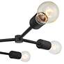 Thumbnail3 of Possini Euro Marco 25" Black 6-Light Branching Sputnik Ceiling Light more views