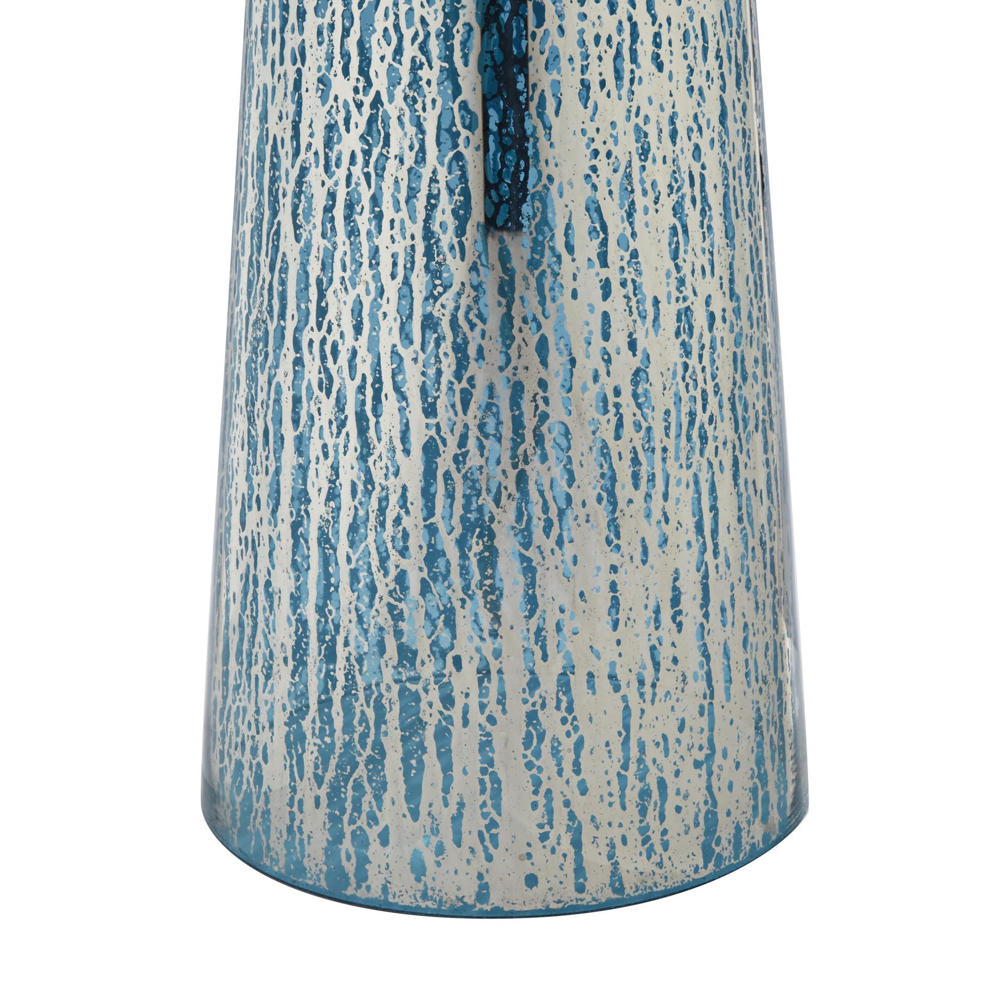 Image 6 Possini Euro Marcus 30" High Mercury Glass Tapered Column Table Lamp more views
