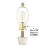 5_Possini Euro Marcy 28" High Alabaster Table Lamp more views