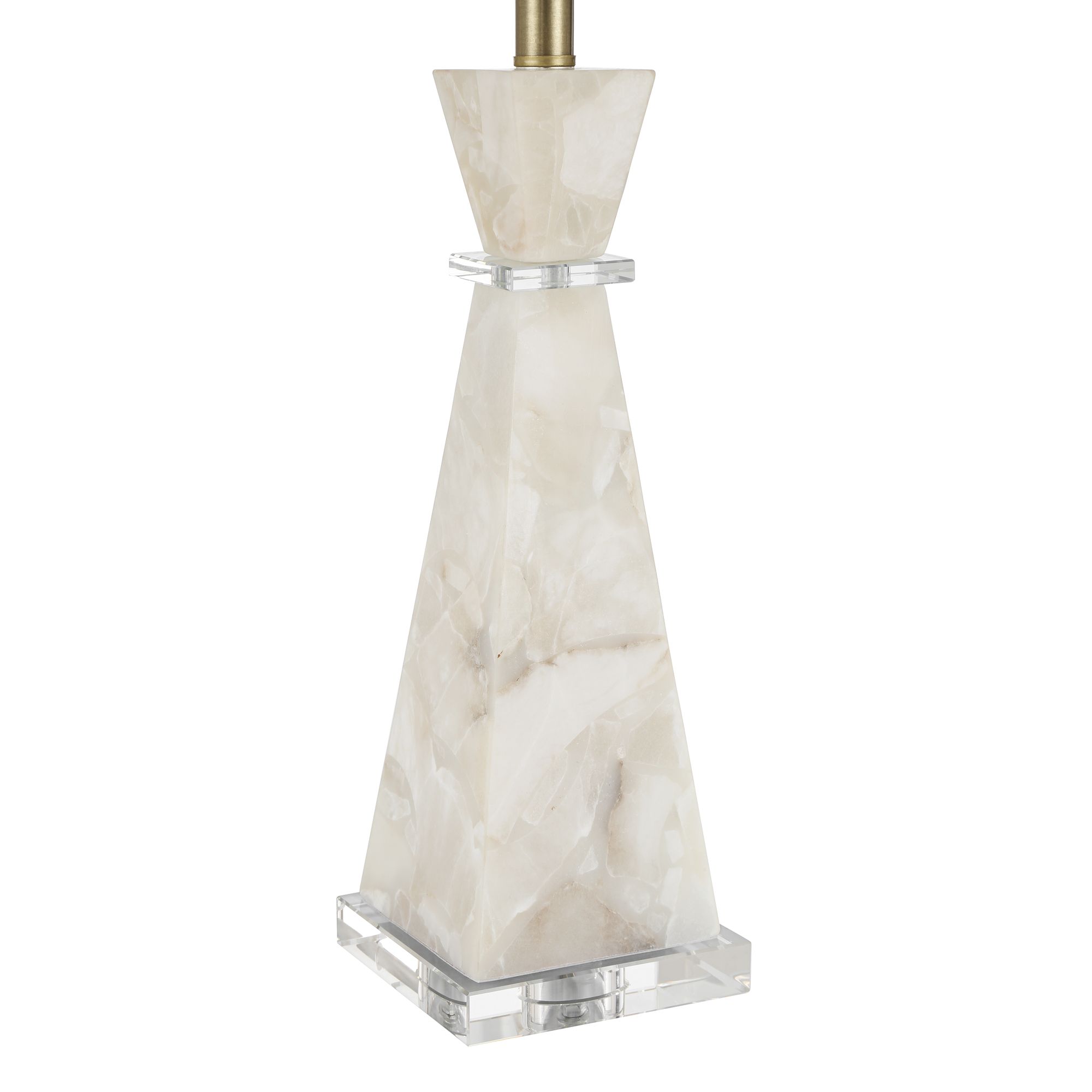 Image 6 Possini Euro Marcy 28" High Alabaster Table Lamp more views