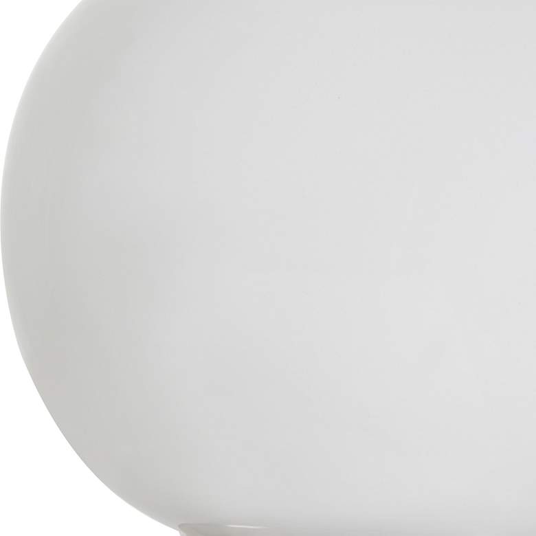 Image 4 Possini Euro Maren 26" High White Gourd Ceramic Table Lamp more views