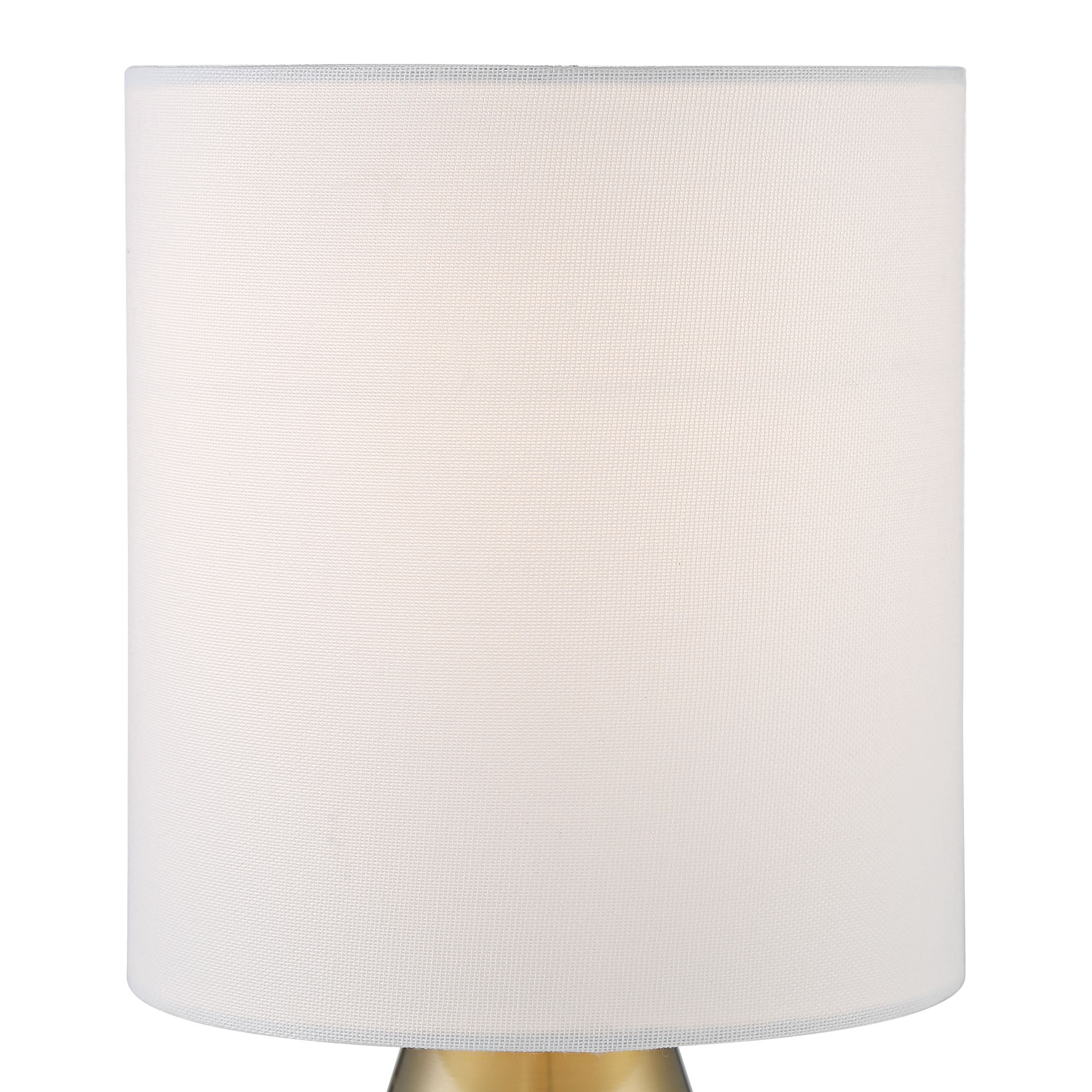 Image 3 Possini Euro Marty 14 3/4" High Brass Accent Table Lamps Set of 2 more views