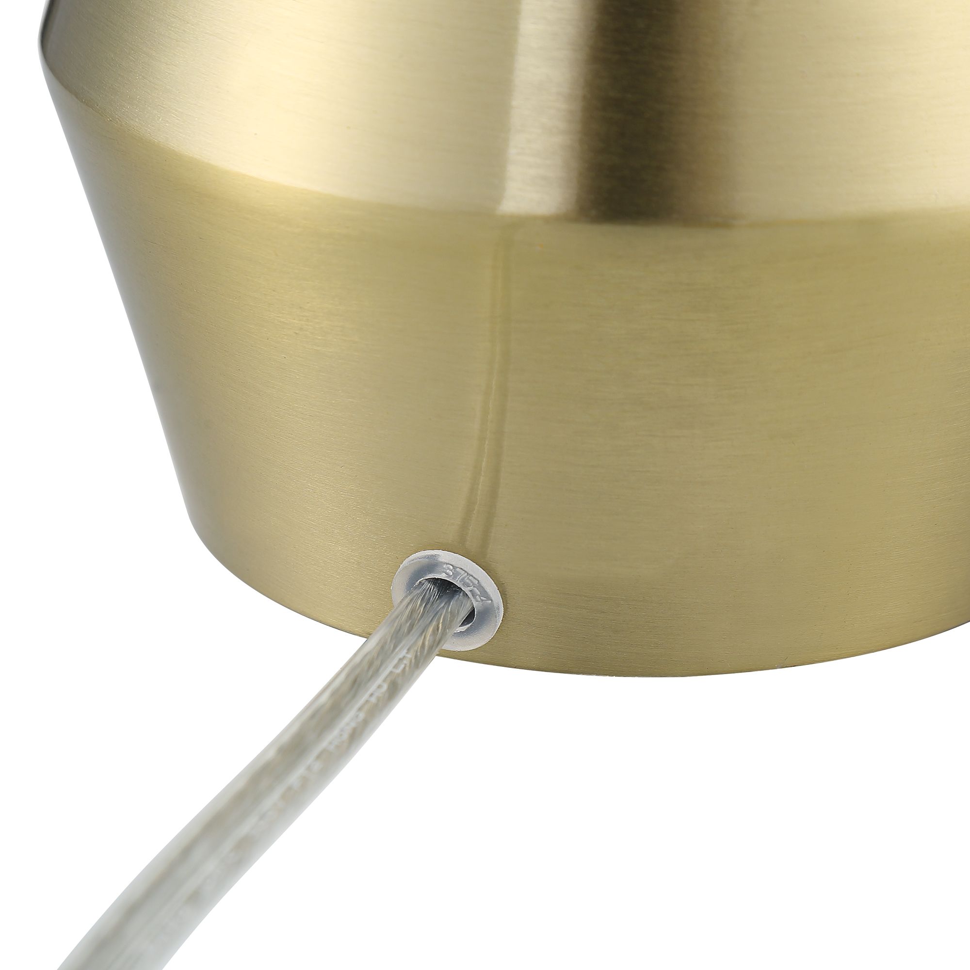 Image 5 Possini Euro Marty 14 3/4" High Brass Accent Table Lamps Set of 2 more views