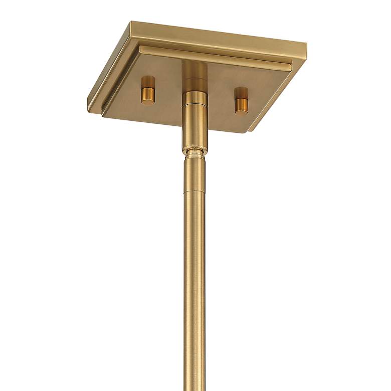 Image 6 Possini Euro Marya 41 1/2" Wide Modern Satin Brass 48-Light Chandelier more views
