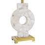 7_Possini Euro Mavi 25 1/2" Modern Alabaster Marble Stone Table Lamp more views