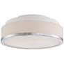 Thumbnail4 of Possini Euro Mavis 10 1/4" Wide Opal Glass Ceiling Light more views