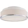 Possini Euro Mavis 10 1/4" Wide Opal Glass Ceiling Light