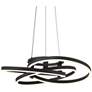 Watch A Video About the McKenna Sanded Black LED Rings Pendant Light