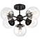 Possini Euro Medhi 19 3/4"W 5-Light Bronze Ceiling Light