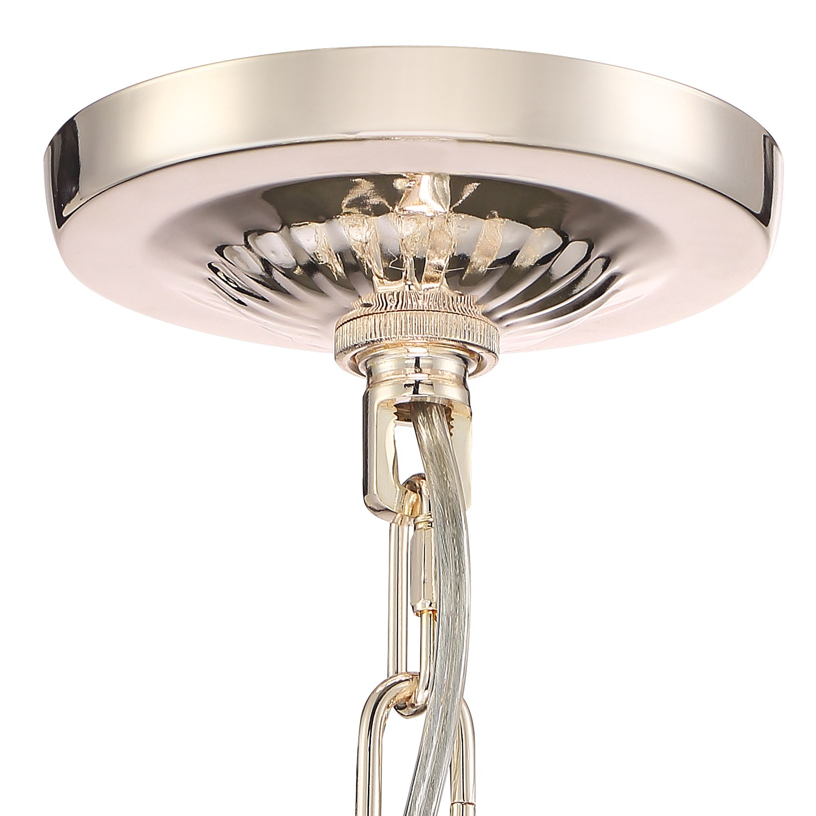 Image 6 Possini Euro Mellie 24" Champagne Gold and Crystal Chandelier more views