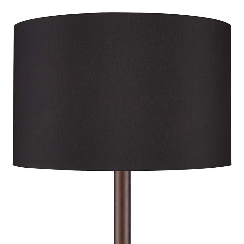 Image 3 Possini Euro Meridian 72" Bronze Black Light Blaster Floor Lamp more views