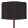 3_Possini Euro Meridian 72" Bronze Black Light Blaster Floor Lamp more views