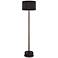 Possini Euro Meridian 76 3/8" Light Blaster Floor Lamp with Riser
