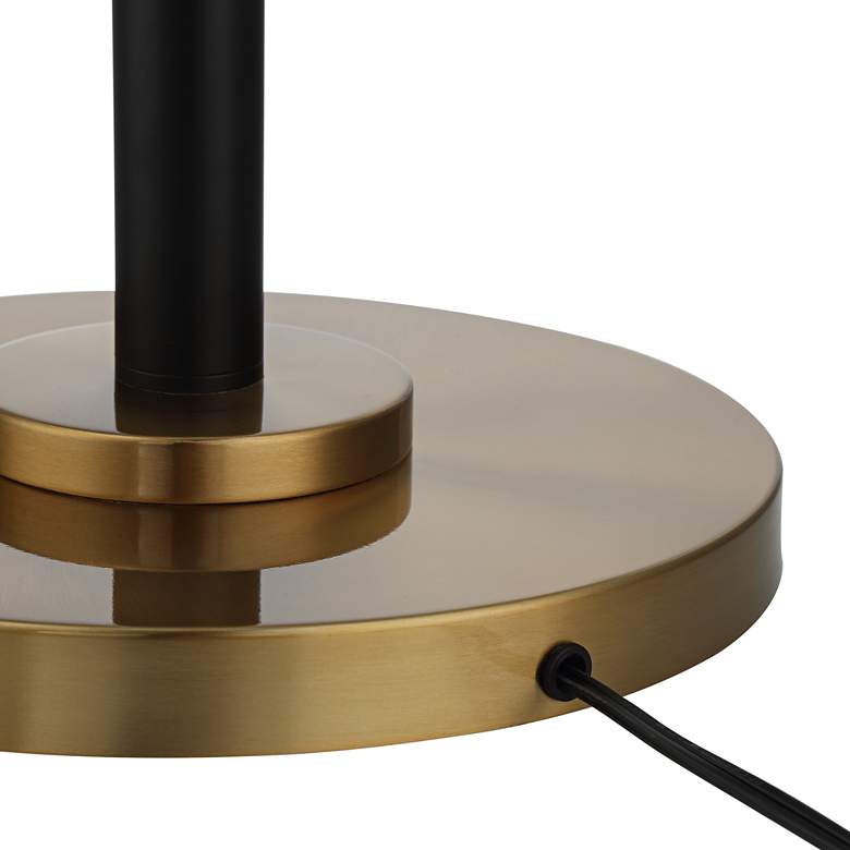 Image 6 Possini Euro Meridian Black Shade 72" Light Blaster Floor Lamp more views
