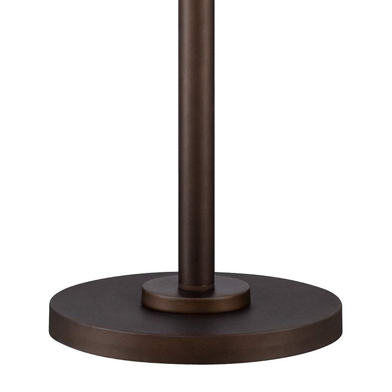 Image 3 Possini Euro Meridian Light Blaster 4-Light Torchiere Lamp with Riser more views