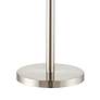 Possini Euro Metro 71" High Modern Brushed Nickel Torchiere Floor Lamp