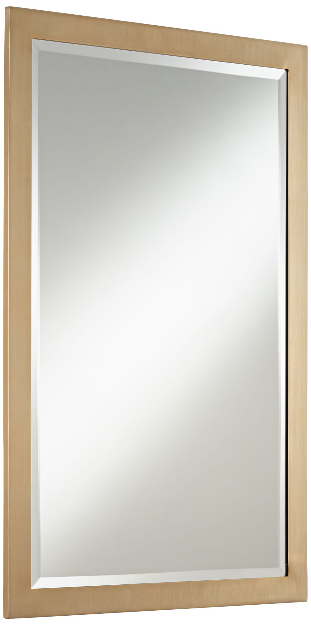 Image 5 Possini Euro Metzeo French Brass 22" x 33" Wall Mirror more views