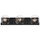Possini Euro Michaelis 26" Wide Black 3-Light Bath Light